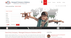 Desktop Screenshot of managedoutsource.com